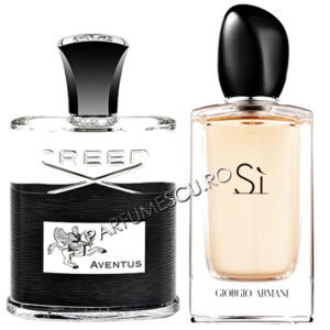 set cadou creed aventus si giorgio armani si tester