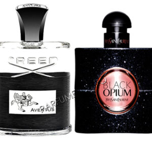 set cadou creed aventus si yves saint laurent black opium tester