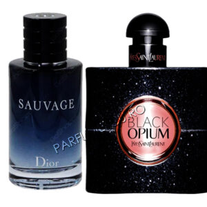 set cadou dior sauvage si yves saint laurent black opium tester