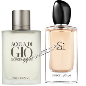 set cadou giorgio armani acqua di gio si giorgio armani si tester