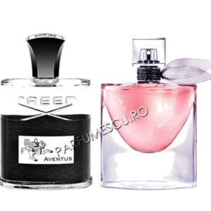 seturi cadou creed aventus si lancome la vie est belle tester